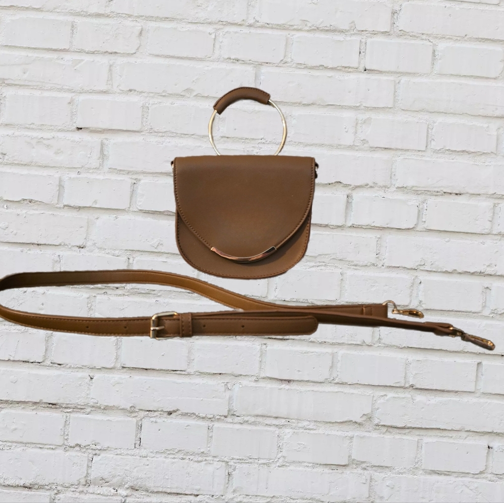 VENUS Elegant Brown Crossbody Bag